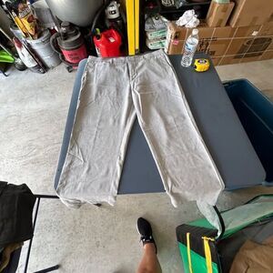 Mens Perry Ellis Portfolio gray pant 38x30